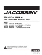 Textron Jacobsen 744911A Technical Manual