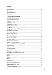 Alan PRORADIO Manual