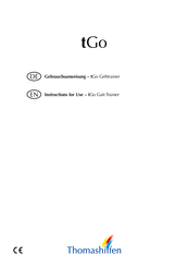 Thomashilfen tGo Instructions For Use Manual