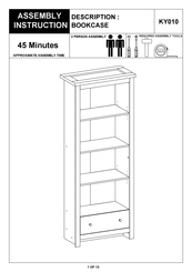 BIG FURNITURE WAREHOUSE Dorset X-KY010C Assembly Instruction Manual