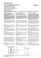 Siemens 3VF9322 0 Series Operating Instructions Manual