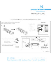 ProxiMity UV-CLEAN Product Manual