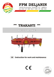 FPM TRAKASTI Instruction And Maintenance