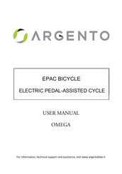 ARGENTO OMEGA User Manual