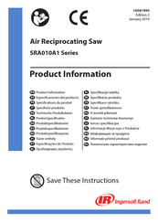 Ingersoll-Rand SRA010A1 Product Information
