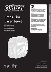 Coltech 40-8704 Original Instructions Manual