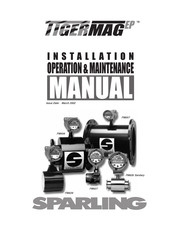 SPARLING Tigermag EP FM-656 Installation, Operation & Maintenance Manual