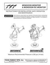 Task Force Tips MONSOON RC MONITOR Instructions For Installation, Safe Operation And Maintenance