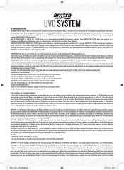 Amtra UVC SYSTEM Manual