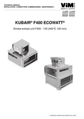 ViM KUBAIR F400 ECOWATT CC Technical Manual