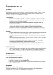 Twen 1030 Operating Instructions Manual