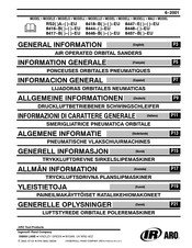 Ingersoll-Rand 8416-B5T-V-EU General Information Manual