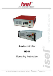 Isel iMC-S8 Operating	 Instruction