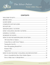 Sota ZBB2 Manual