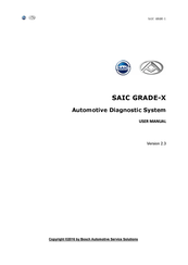 Bosch SAIC GRADE-X User Manual
