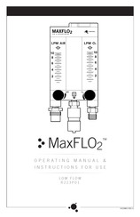 Maxtec MaxFLO2 Operating Manual & Instructions For Use