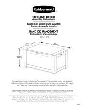 Rubbermaid 1Q12 Assembly Instructions Manual