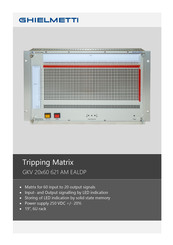 GHIELMETTI GKV 20x60 621 AM ELDP Manual