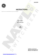 GE HFA54 Instructions Manual