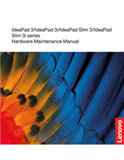 Lenovo IdeaPad 3 Series Hardware Maintenance Manual