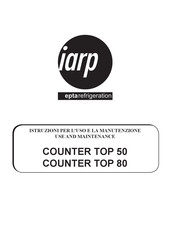 EPTA iarp COUNTER TOP 80 Use And Maintenance