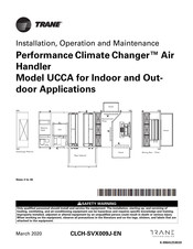 Trane Technologies Climate Changer UCCA Installation, Operation And Maintenance Manual