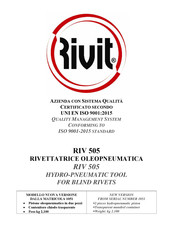 RIVIT RIV 505 Instruction Manual