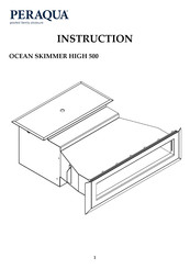 Peraqua OCEAN SKIMMER HIGH 500 Instruction