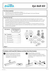 Prorack PR3077 Manual
