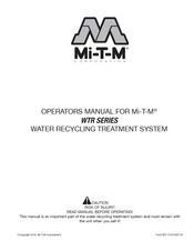 Mi-T-M WTR-10-0M30 Operator's Manual