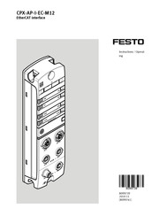 Festo CPX-AP-I-EC-M12 Instructions Manual