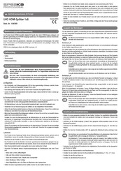 Speaka Professional 1040389 Operating Instructions Manual