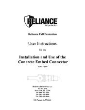 Reliance 2260 User Instructions