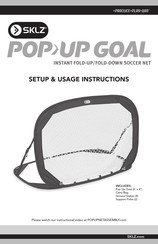 Sklz Pop-Up Goal Set-Up & Usage Instructions