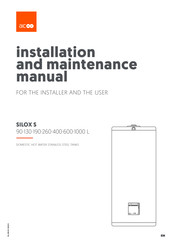 AIC SILOX S Installation And Maintenance Manual