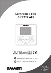 emmeti X-REVO WC1 Installation And Use Manual