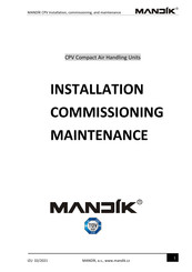 MANDÍK 0789-0010 Installation, Commissioning Maintenance