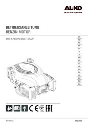 AL-KO PRO 170 OHV QSS E-Start Operating Instructions Manual