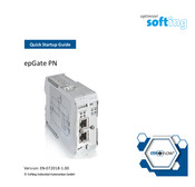 Softing epGate PN Quick Start Up Manual
