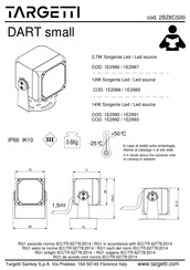 Targetti 1E2992 Manual