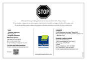 Palram Applications YUKONTM SHED 11x17.2 Instructions Manual
