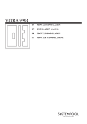 Porcelanosa SYSTEMPOOL VITRA 9B Installation Manual