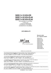 Space SDE2341E Manual