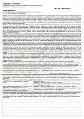 Lemeks FRX70-5341 Installation Manual