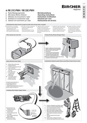 Bircher Reglomat RK 31C-PWH Operating Instructions