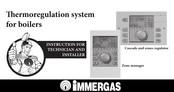 Immergas 3.024490 Instruction For Technician And Installer
