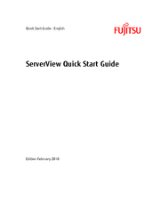 Fujitsu ServerView Quick Start Manual