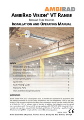 Ambirad VISION VT Series Installation And Operation Manual