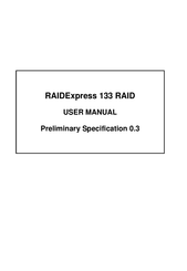 RAID RAIDExpress 133 User Manual