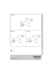 Grohe 34 175 Instructions Manual